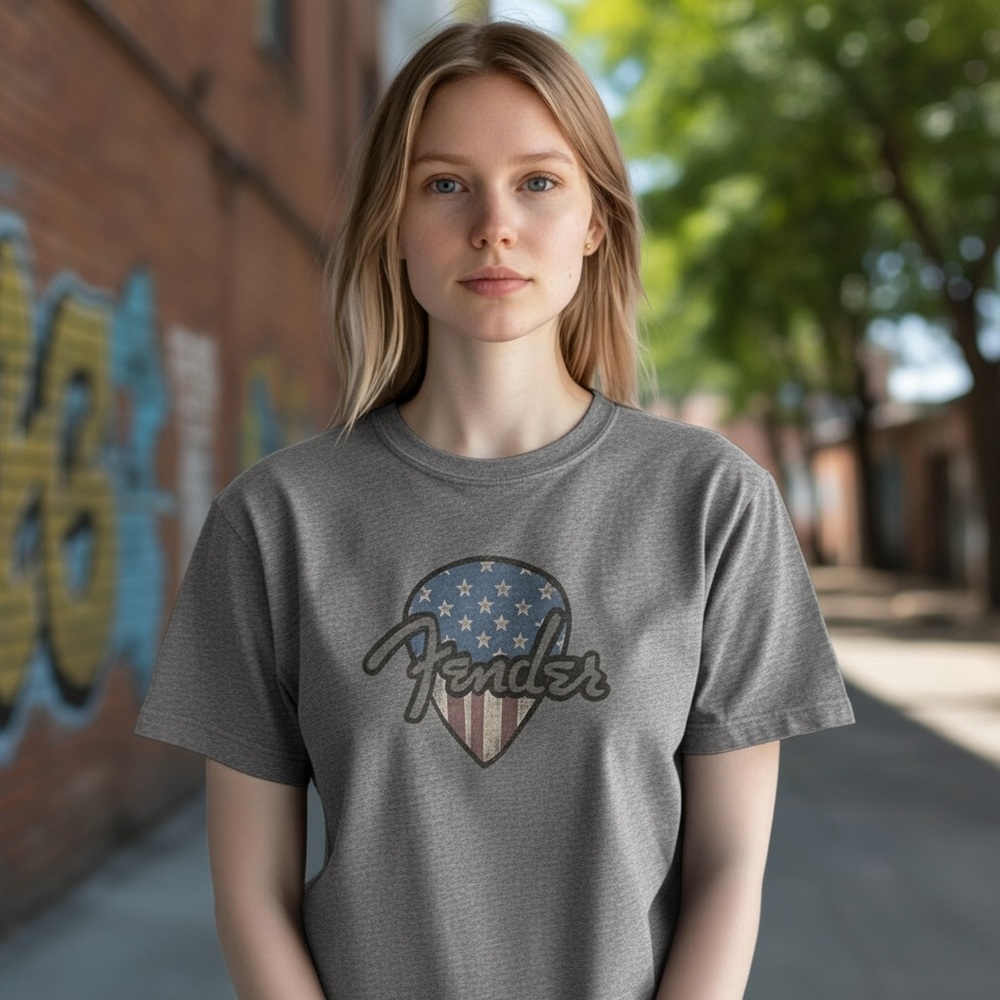 ❤️ Lucky Brand Graphic ‘Fender’ Tee - Picture 7 of 7